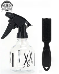 Salon Hairdressing Spray Bottle Set Hairdresser Haircut Beard Hair Brush Professional Barbershop Styling tools Accessories