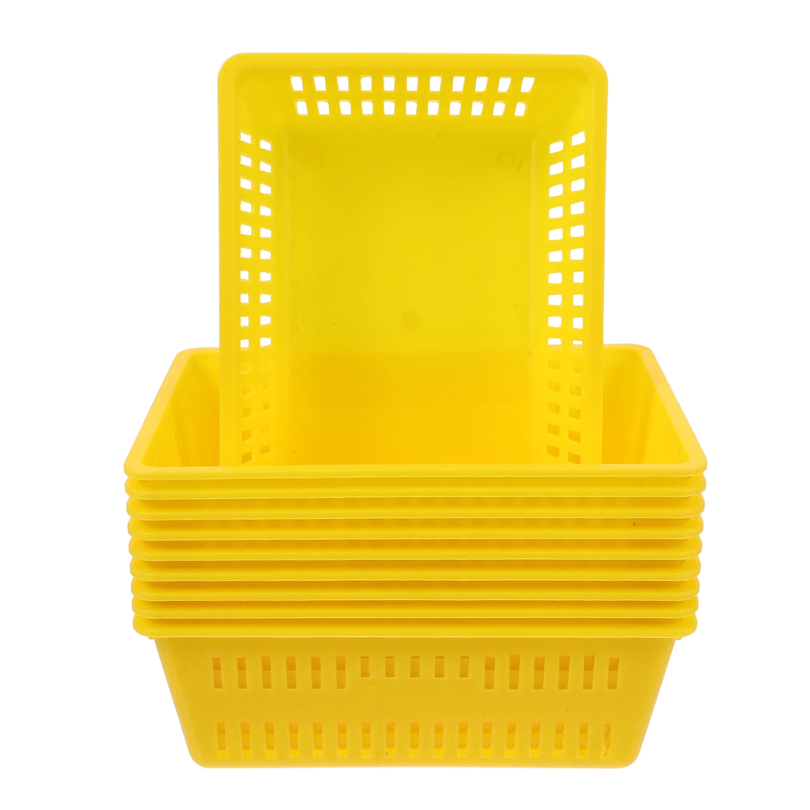 

10pcs Coin Basket Storage Baskets Mini Bins Plastic Desk Game Coin Baskets Thickened Design Sturdy Long Term Use Classroom