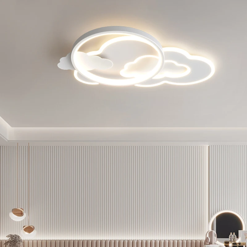 

Cloud Ceiling Lights LED Children's Room Light Modern Minimalist Boy Girl Bedroom Baby Room Decor Ceiling Lamps Cloud Lamp