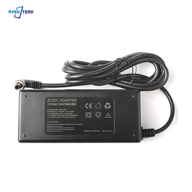 For Amaran 60DS/60XS Power Adapter 19V 4.74A DC Charger for Aputure Amaran COB Fill Light Handheld Live Broadcast