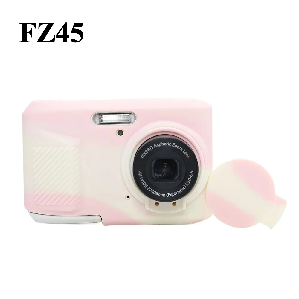 PIXPRO FZ45 Silicone Armor Skin Camera Case Body Cover Protector for KODAK PIXPRO FZ45 Digital Camera