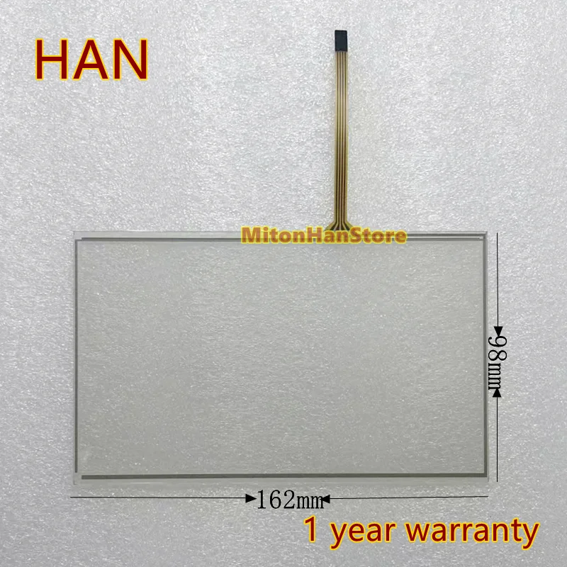GT707 AIG707WCL1B2-F AIG707WCL1G2 Touch Panel Screen Glass Digitizer 165*98mm GT707 AIG707WCL1B2-F AIG707WCL1G2 Protective Film