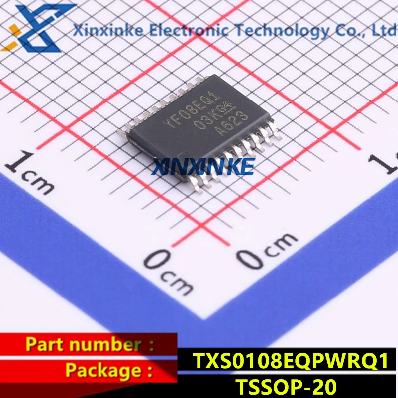 5PCS TXS0108EQPWRQ1 YF08EQ1 TSSOP-20 Translation Logic ICs Levels 8-Bit Bi-directional Level-Shifting Voltage Translator