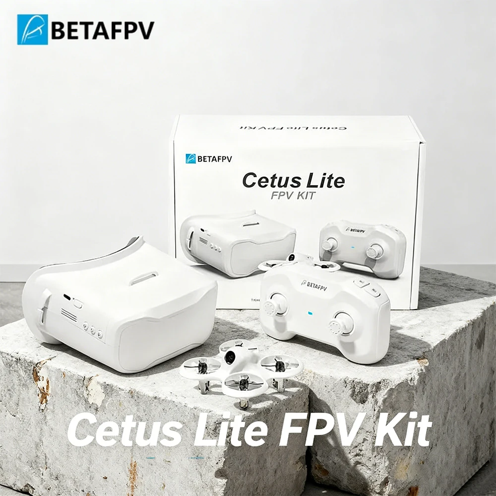 

BETAFPV Cetus Lite Kit / FPV Kit RC Quadcpoter 716-19000KV Brushed Motor 25mW VTX with BT2.0 300mAh 1S 75C Battery