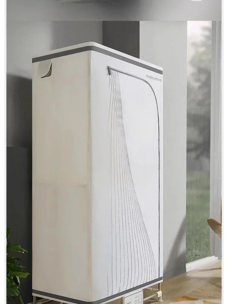 Temporizador inteligente portátil secador de roupas grande capacidade esterilização alta temperatura para cuidados com roupas do bebê secadora de ropa portatil