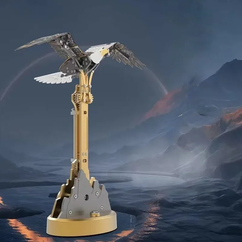 

Сатурн культура бионический орел сборная модель механическая сборка металлическая коробка передач украшения из нержавеющей стали игрушки могут быть подаррованы