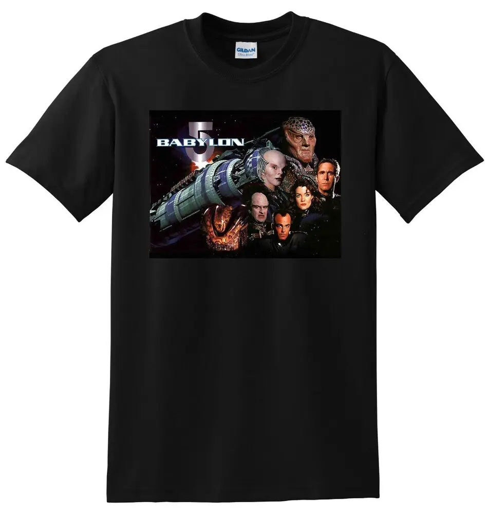 BABYLON 5 T SHIRT season 1 2 3 4 tv show SMALL MEDIUM LARGE or XL High Quality 100%Cotton Short Sleeve