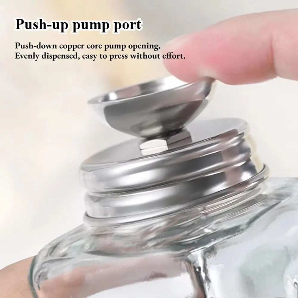 

1Pcs New Nail Art UV Gel Cleaner Empty Liquid Bottle Press Polish Glue Residue Remover Glass Bottle Seal 180ml Pumping Dispenser