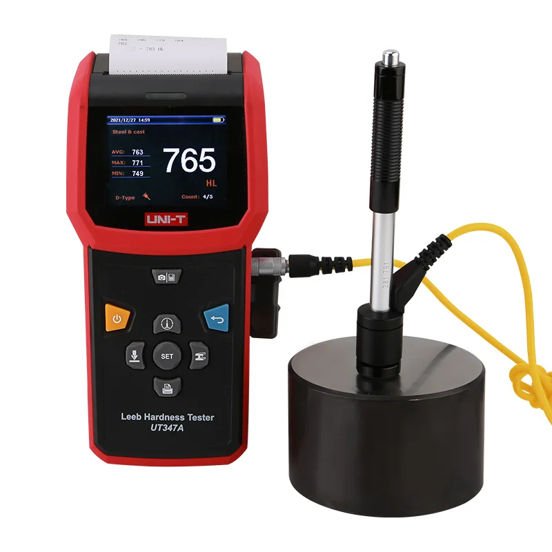 UNI-T UT347A Intelligent Digital Handheld Leeb Hardness Tester/Metal Hardness Tester/Data Storage & Photo Storage