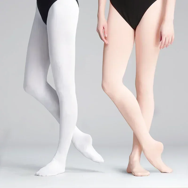 Женские колготки, балетные колготки, леггинсы, танцевальные чулки, бесшовные балетные колготки для девочек, гимнастические танцевальные балетные колготки 80D