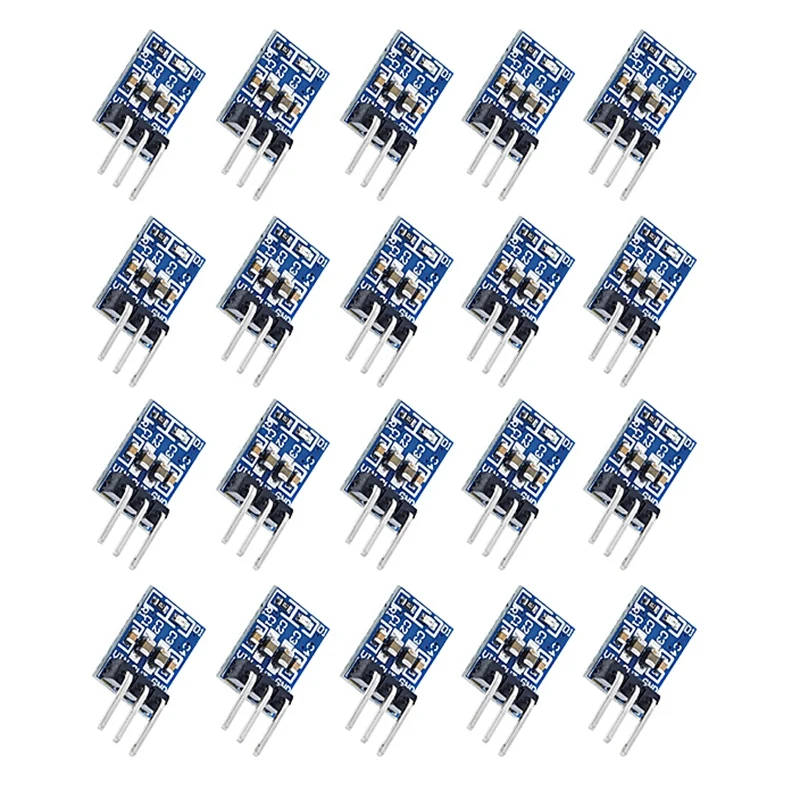 

20PCS 5V To 3.3V DC-DC Step-Down Power Supply Step-Down Module AMS1117-3.3 LDO 800MA