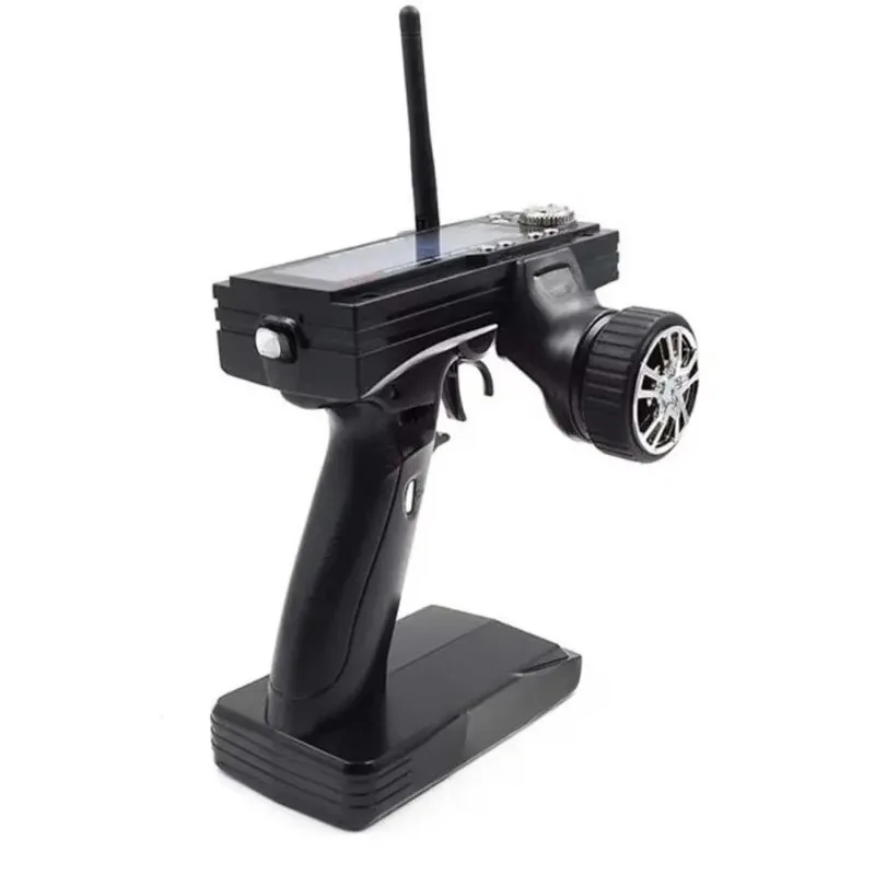 3CH 2.4G Gun RC Transmitter LCD Screen Radio Controller with Receiver for RC Car Boat