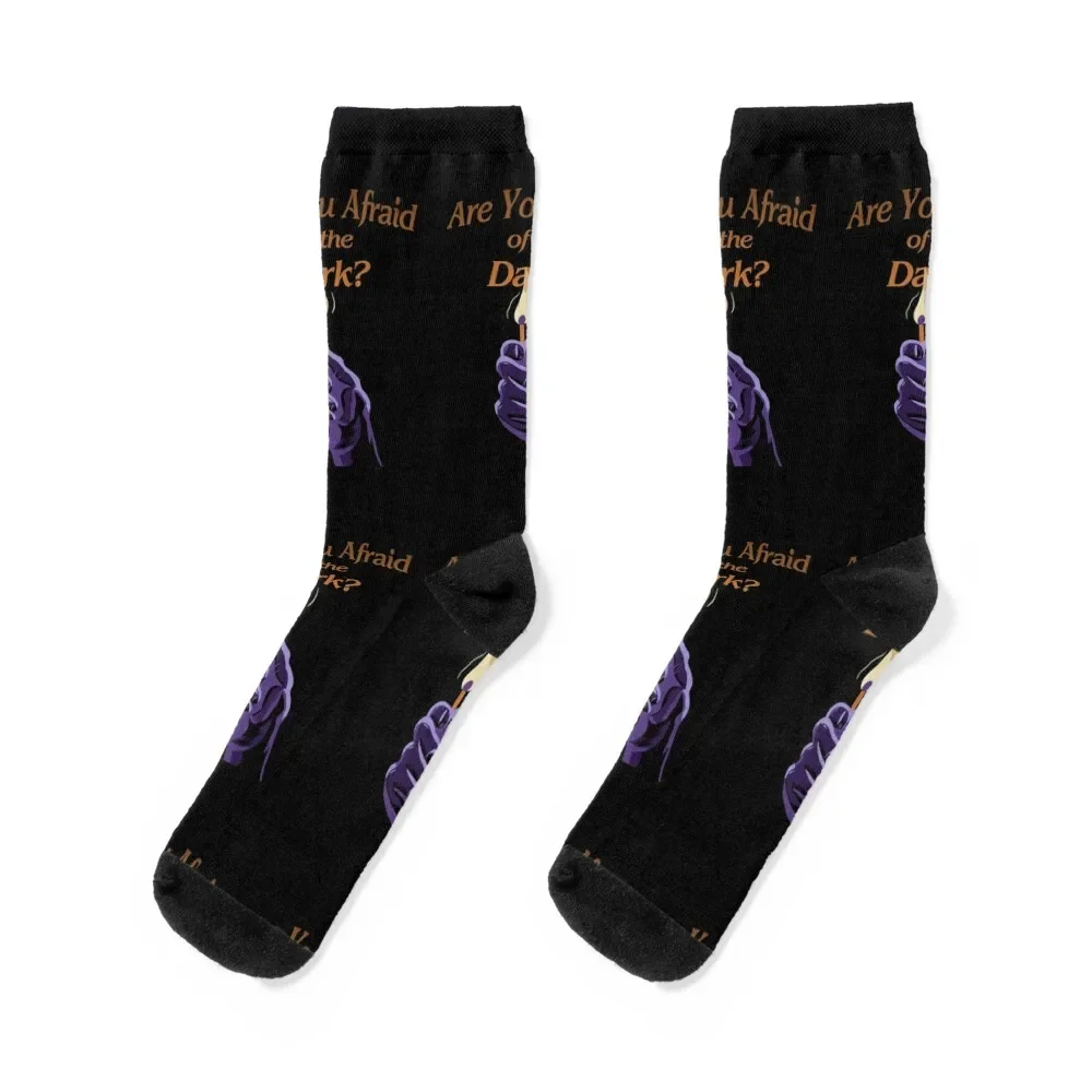 Are You Afraid of the Dark? Socks Stockings compression cute ankle cotton Socks Men's Women's