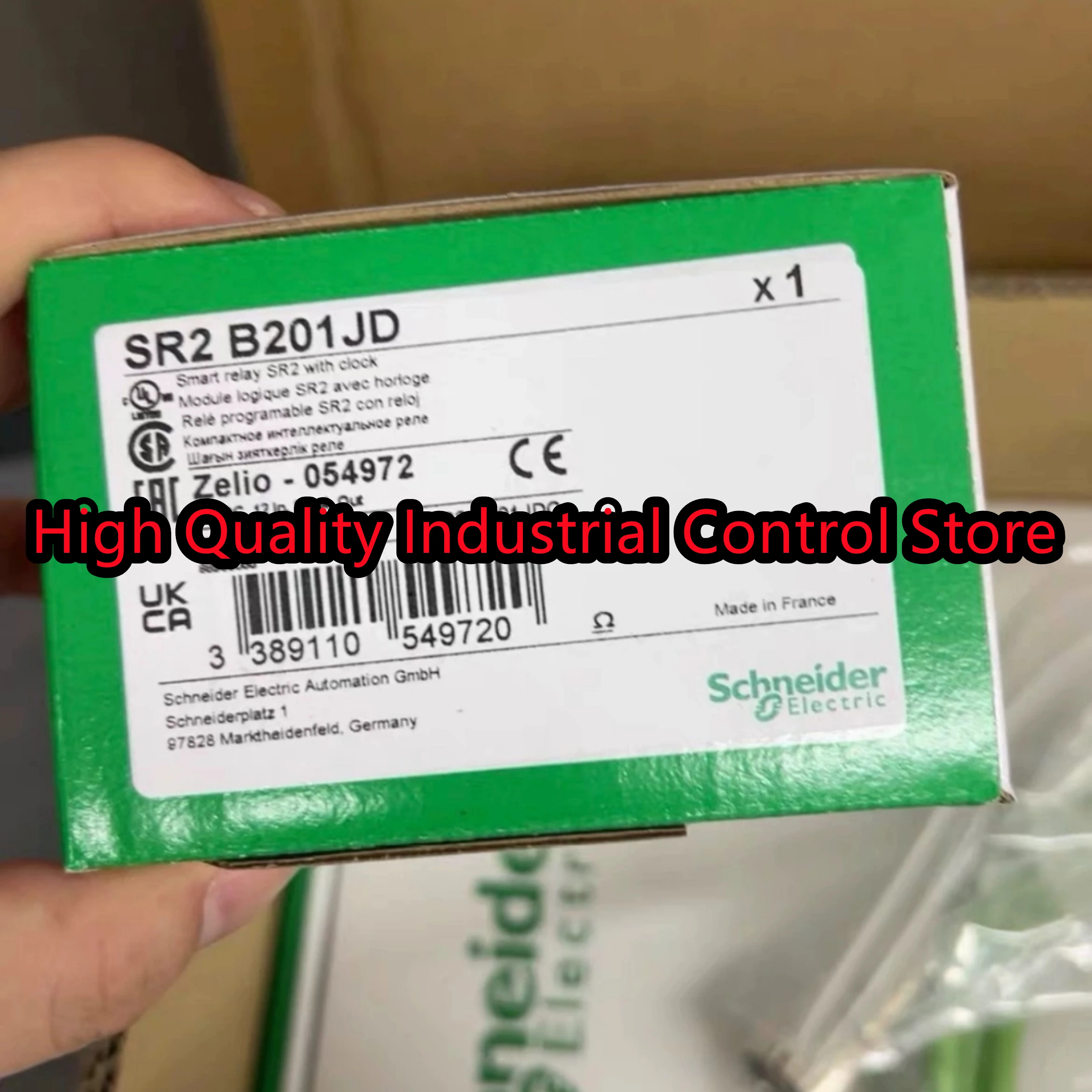 

Logic controller relay SR2B201JD SR2B202BD new in box