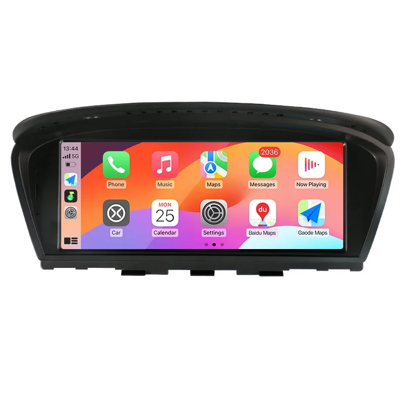 2025 8.8 Inch radio navigation multimedia Screen Wireless Apple Carplay android auto For Bmw car 3 5 Series E60 E90 E92 ccc cic