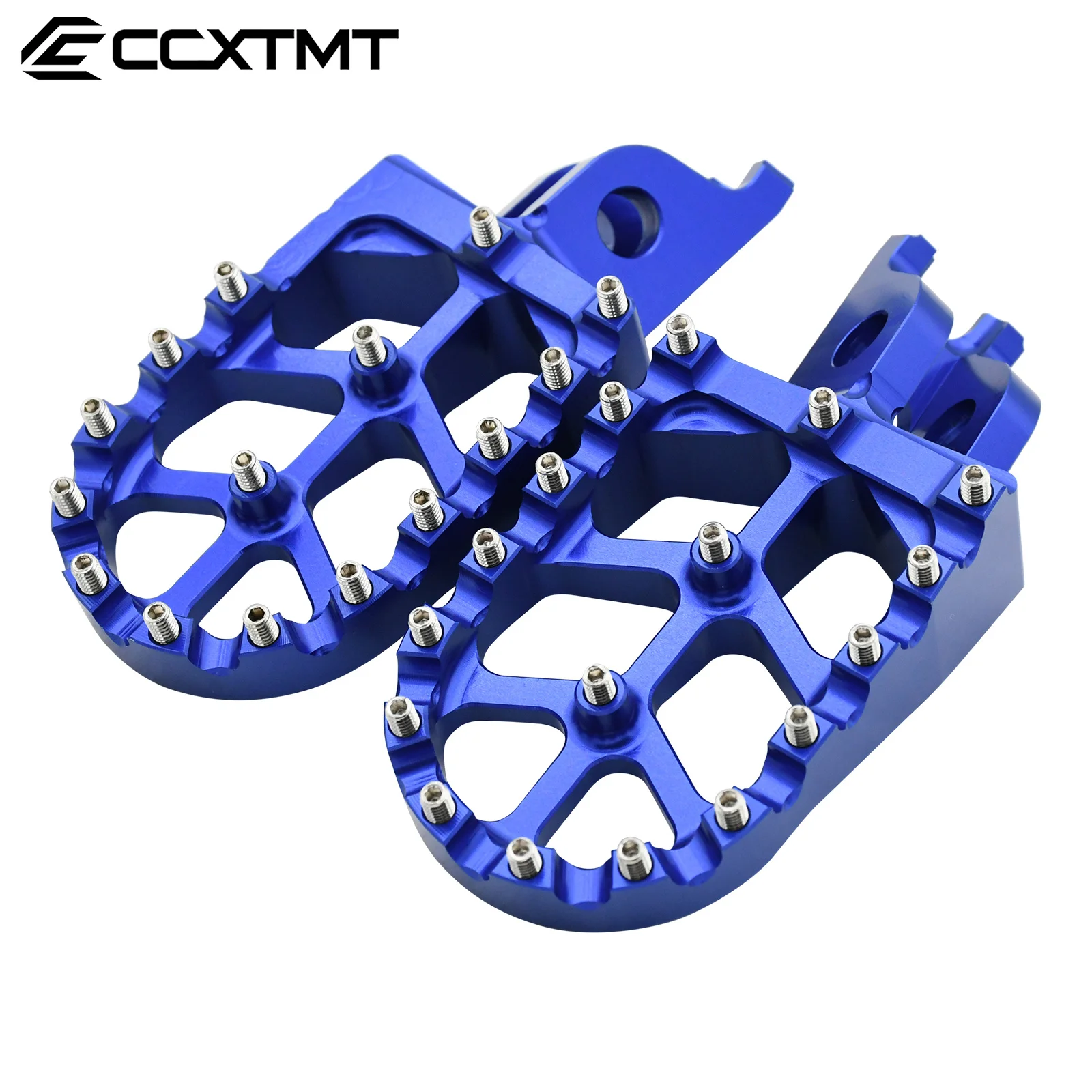For Honda CR 125R 250R CRF 150R 250X 250RX 450R 450X 450RX 450L 1000L 250L 250M Motorcycle CNC Foot Pegs Rests Pedals Footpegs