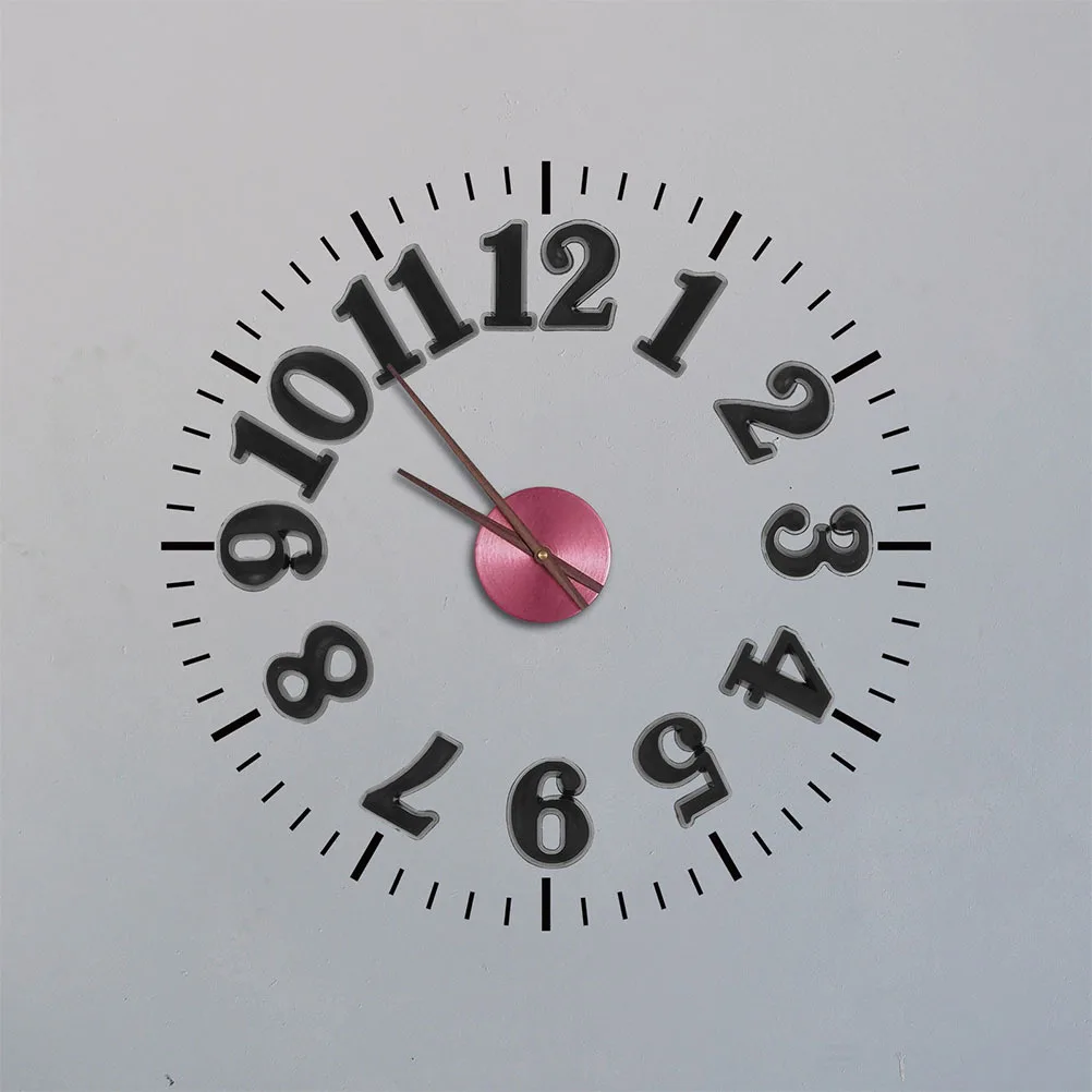10Sets Creative Arabic Clock Numerals Kit DIY Wall Clock Number Accessories Replacement Parts Living Room Bedroom Decor