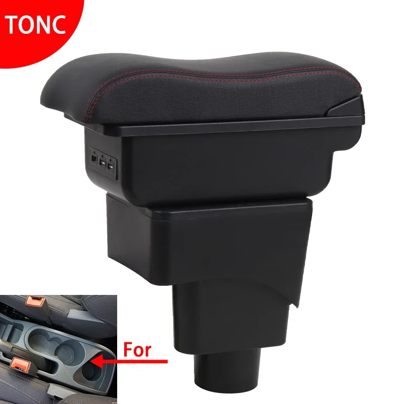 

For FORD EcoSport Armrest Box 2013-2017 For Ford EcoSport Car Armrest Storage Box Arm Car Accessories Retrofit parts Interior