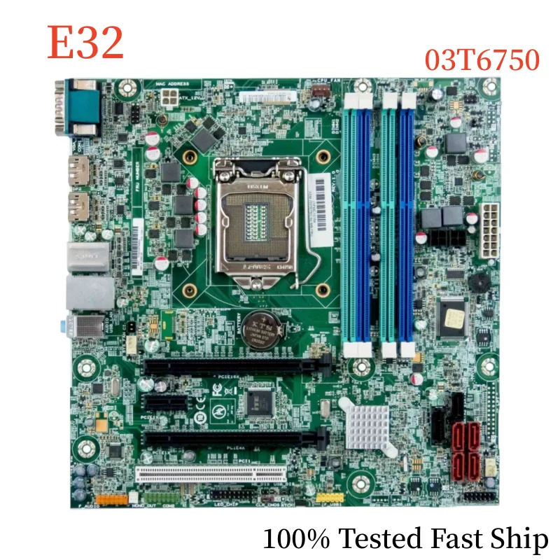 

IS8XM For Lenovo Thinkstation E32 Motherboard FRU:03T6750 LGA1150 DDR3 Mainboard 100% Tested Fast Ship