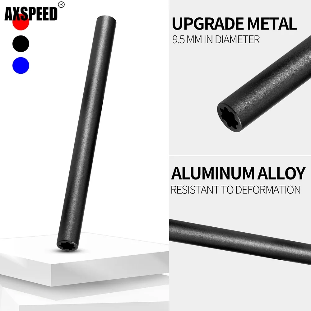 AXSPEED Aluminum Alloy Drive Shaft  for 1/16 T-raxxas Mini Maxx Metal RC Monster Truck Car Upgrade Parts