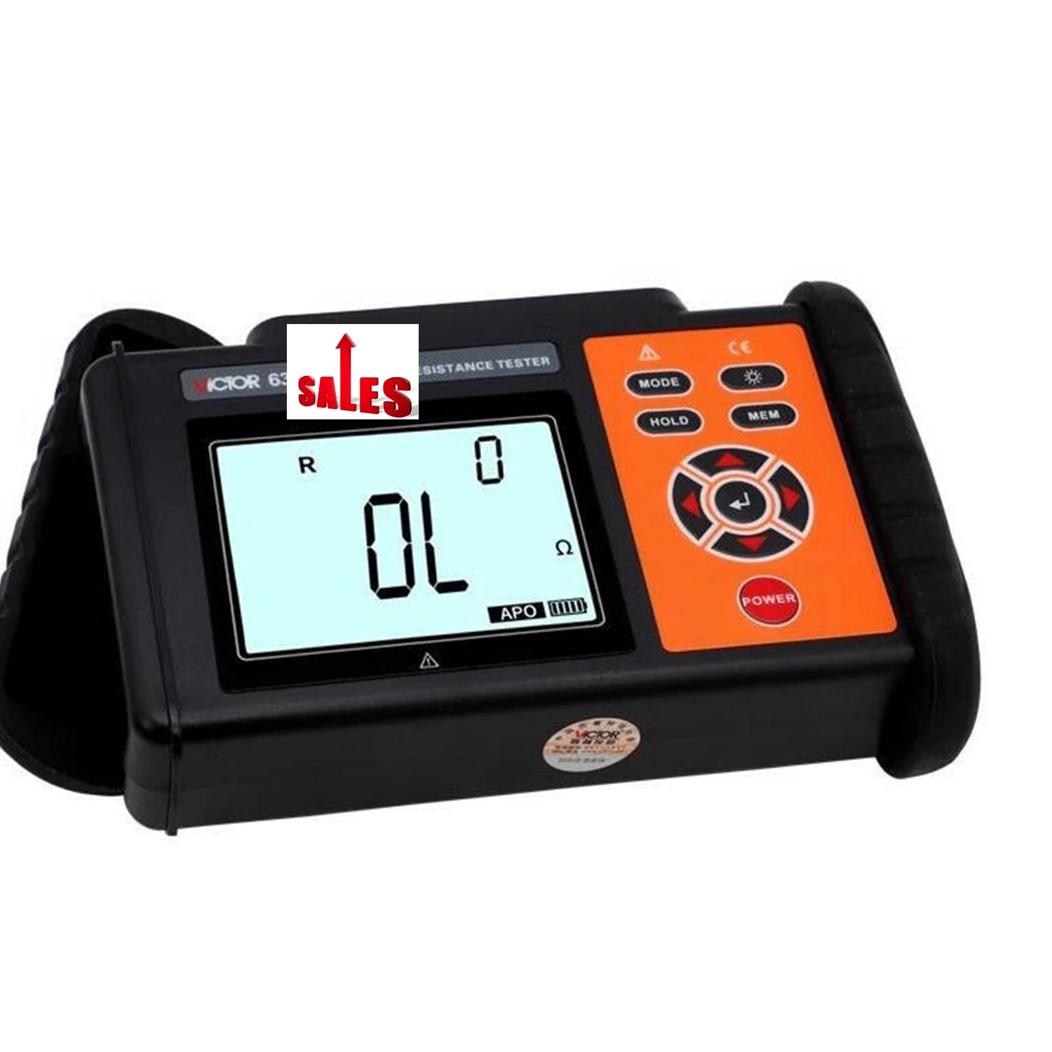 VICTOR 6310A 30 kohm Digital DC Low Resistance Meter USB data keep