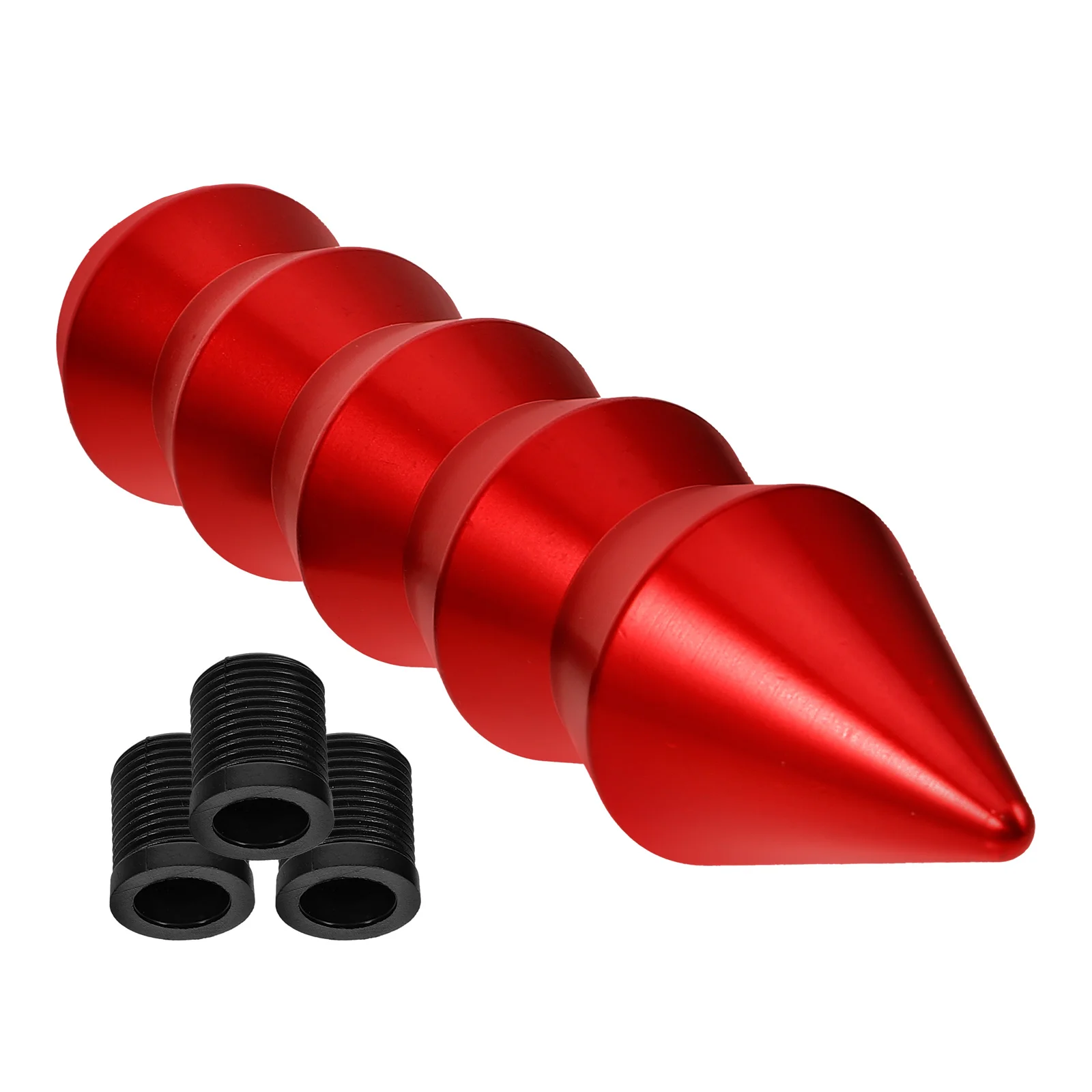

Universal Aluminum Alloy Gear Stylish Manual Stick Replacement Smooth Comfort Grip Automotive Upgrade Accessory for for Car