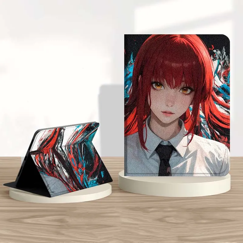 

C-Chainsaws Girl Cool Tablet Case For Honor Tab Pad 6 7 8 9 X8 V7 V8 X9 13 X8a X9a Pro 10 Magic GT GT2 10.1 13.3 Inch