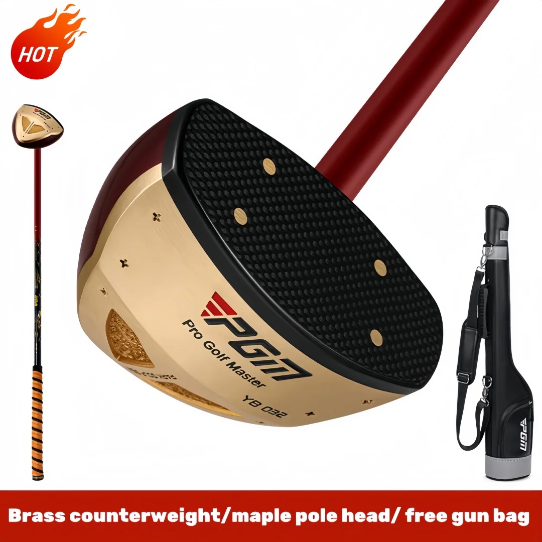 

PGM Park Golf Club Single Male/Female Pusher Maple Wood Wooden Head Low Center of Gravity Gun Pack