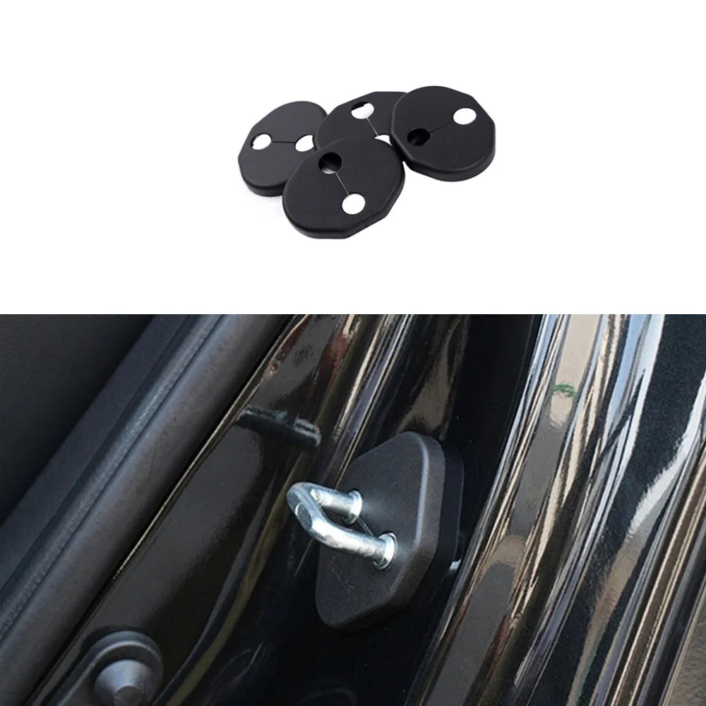 For Nissan Murano 2015 2016 2017 2018 Car Styling Interior Anti Rust Water Proof Door Lock Keys Key Protection Buckle Cover 4pcs