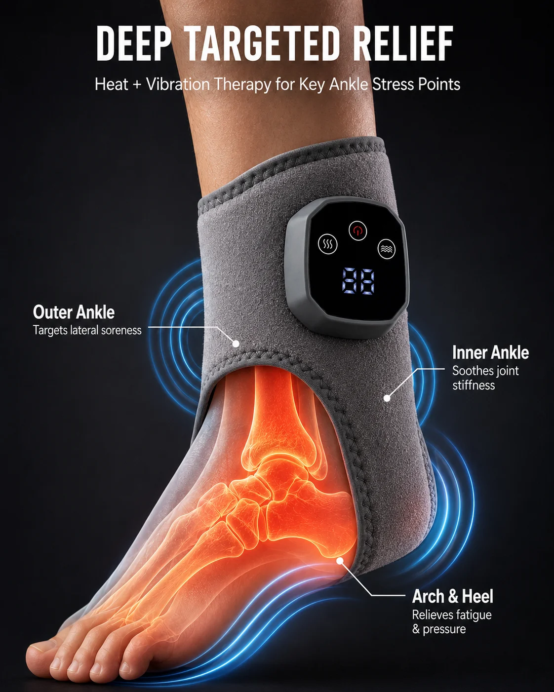 Tragbarer Beheizter Knöchelmas – Ankle Brace Support Bewertung und Preis