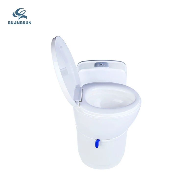 

Hot Sale W5000 Electric Flush Cassette Toilet 17.2L Waste Holding Tank Resin ABS Material RV Motorhome Accessories 577x355x538mm
