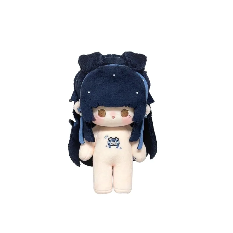 

20cm Anime Game Honor of Kings Kawaii Cosplay Soft Cotton Doll Body With Skeleton Xi Shi Cartoon DIY Dress Up Toy Figures Gift