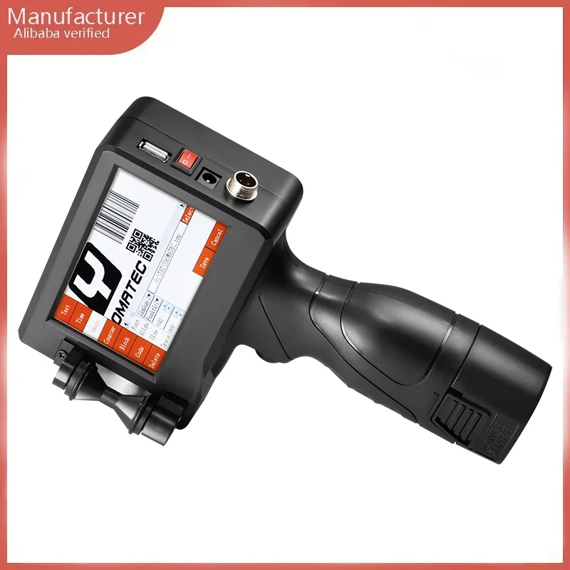language production date number logo expiry date label plastic carton hand jet handheld thermal inkjet printer Y300