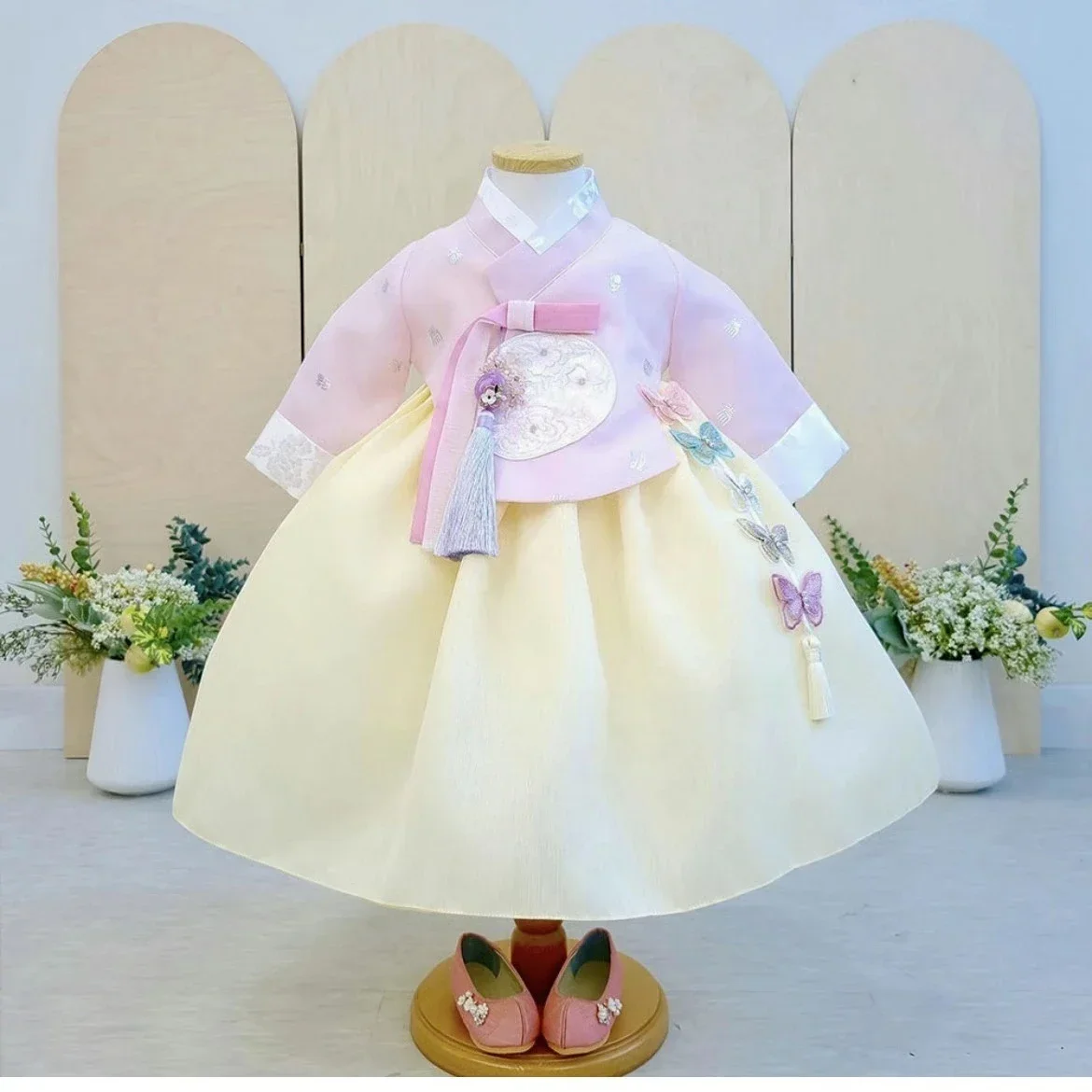 

New Girls' Hanbok Children's Dance Performance Dress Festival Dress North Korean Dress