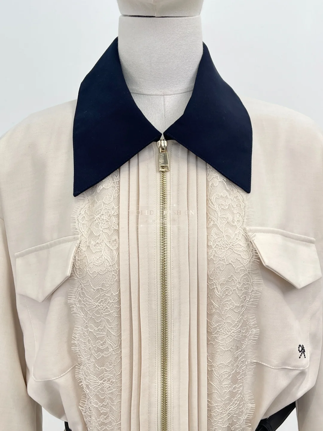 

2025 High Quality Women's Casual Apricot Long Sleeve Lapel Midi Dress