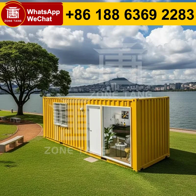 

Prefab Cabins ISO CE Certificate Folding Energy Saving System Flat Pack House Ecological Personal Office Garden House Durable