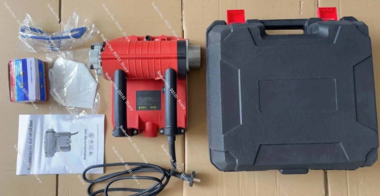 Electric Wall Planer for Dust-Free Renovation, 0-4mm Adjustable Depth Scraper for Putty Removal & Wall Cleaning
