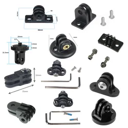 1x Mini Tripod Mount Extension Bike Connector Holder Adapter Fixed Seat Base For GoPro 13 12 11 Insta360 One X Yi Action Camera