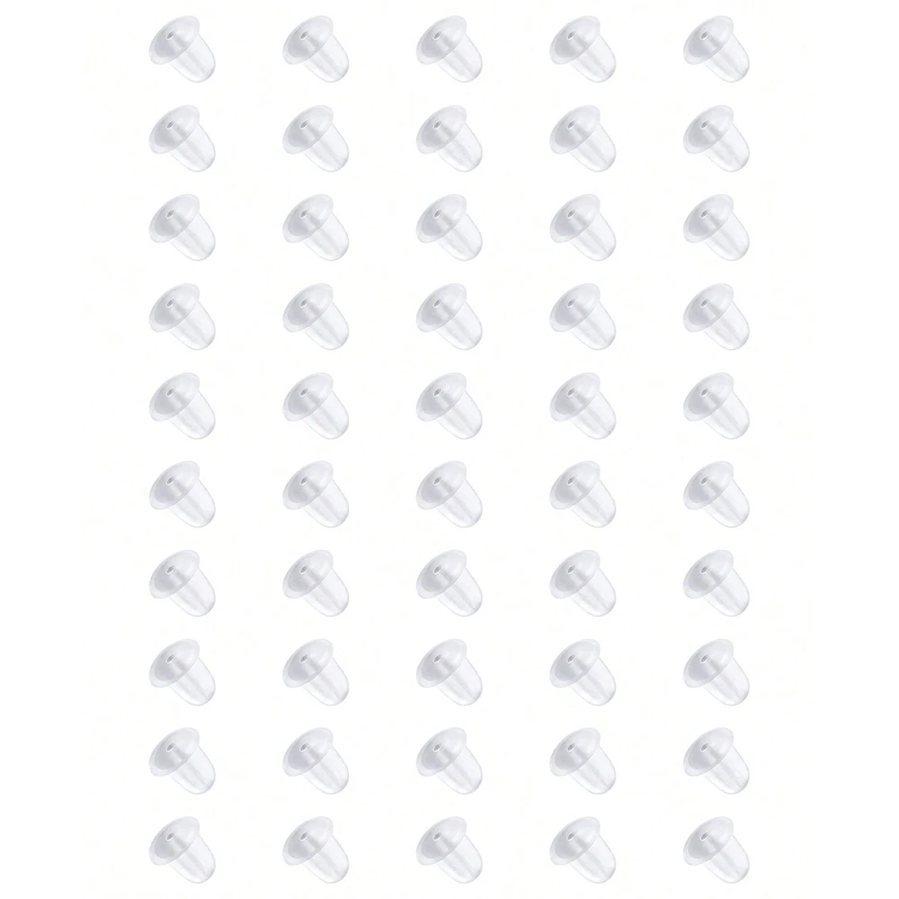 Clear Piercing Retainer, Hypoallergenic Bioflex Plastic