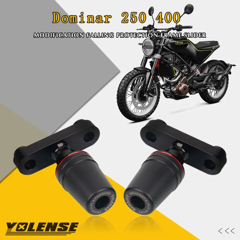 For Bajaj Dominar 250 400 Dominar400 2016-2020 Motorcycle Falling Protection Frame Slider Fairing Guard Crash Pad Protector