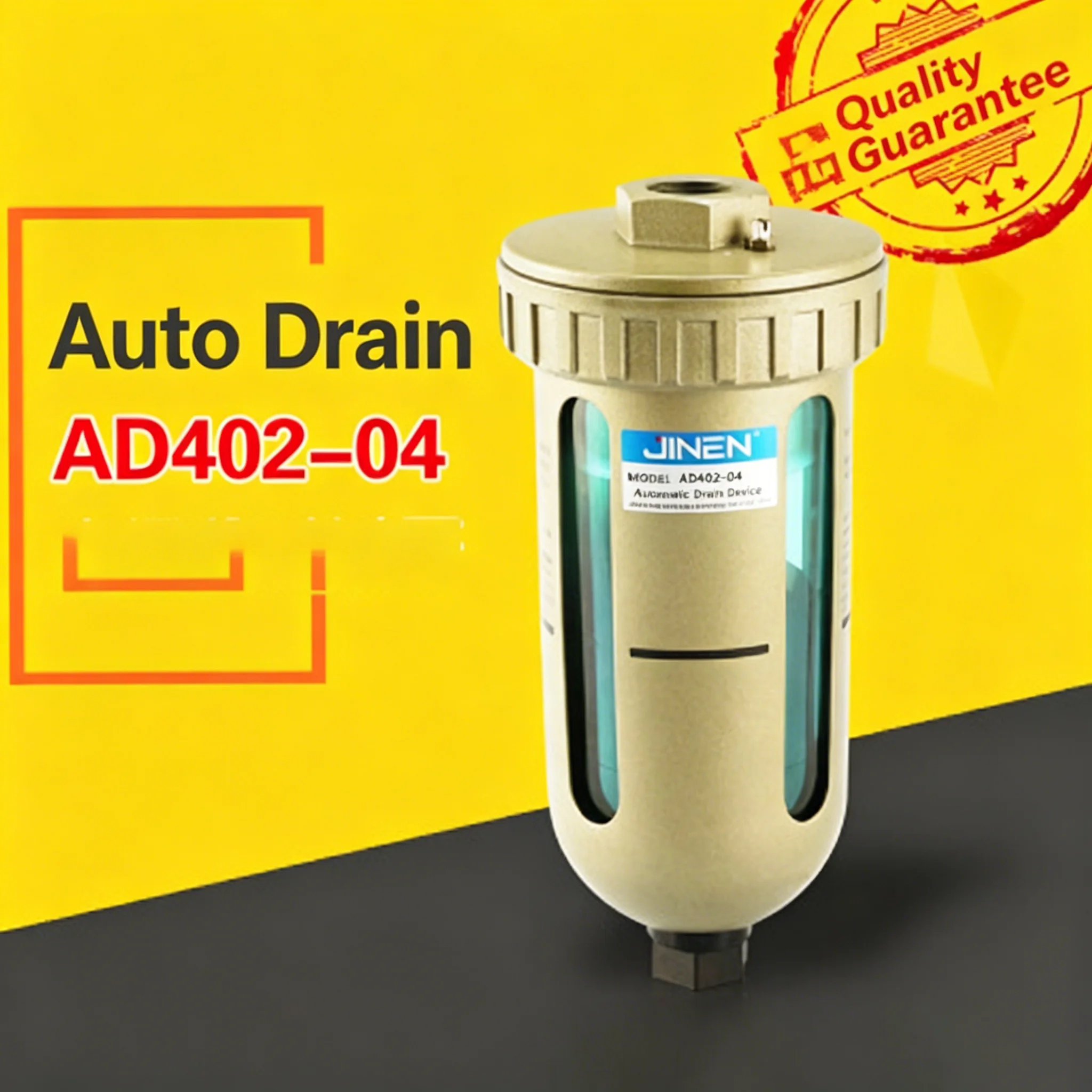 AD402-04  AD402 Series Pneumatic Auto Drain Valve Automatic Drainer Air Tank Air Compressor Oil Water Separator Filter
