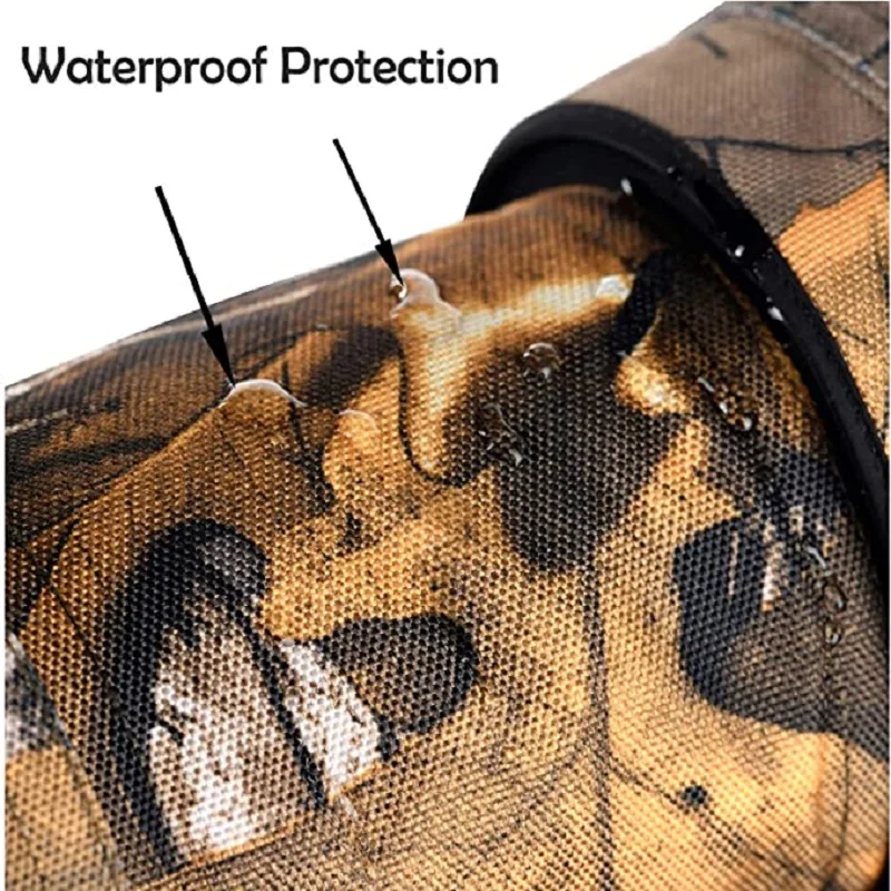 Imagem -05 - Outdoor Impermeável Rubber Cover para Selens Estojo Protetor Câmera Lens Camouflage Coat Fotografia Acessórios