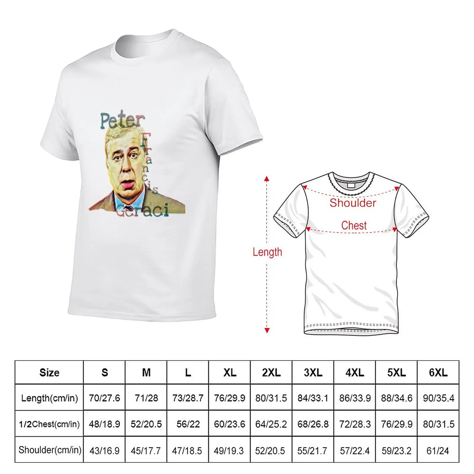 New Peter Francis Geraci T-Shirt anime clothes oversized t shirts hippie clothes Tee shirt mens clothing