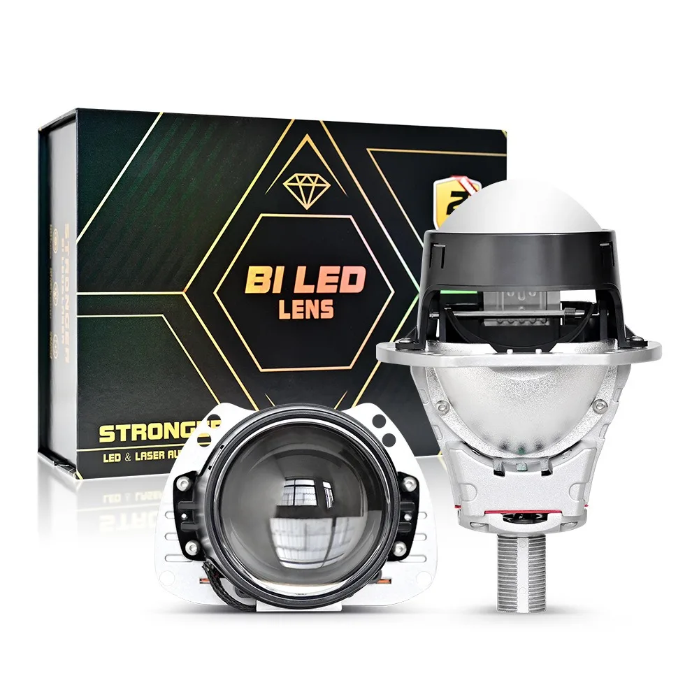 

Futuristic Design 2.5 inch Bi LED Projector Lens Kit for Car Headlight Retrofit H4 H7 H11 9005 9006 12V 65W 6500K TIR Prism