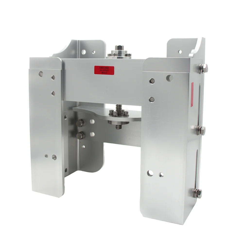

6-Inch Setback and 5-Inch Vertical Extension Marine Jack Plate Outboard Motors Ship Engine Lifting Bracket Boat Jack Plate Set