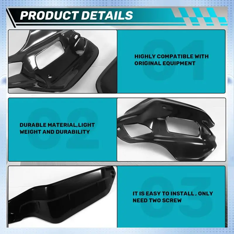 

NEW-Motorcycle Accessories Handguard For Zontes 368G 368 G Handlebar Hand Guard Shield Handle Windshield Protector