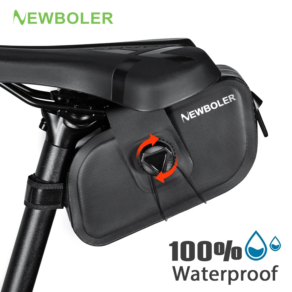 

NEWBOLER Мини-седло для велосипеда, легкая маленькая велосипедная сумка 1 л, портативная многофункциональная сумка, велосипедная сумка, аксессуары для велосипеда
