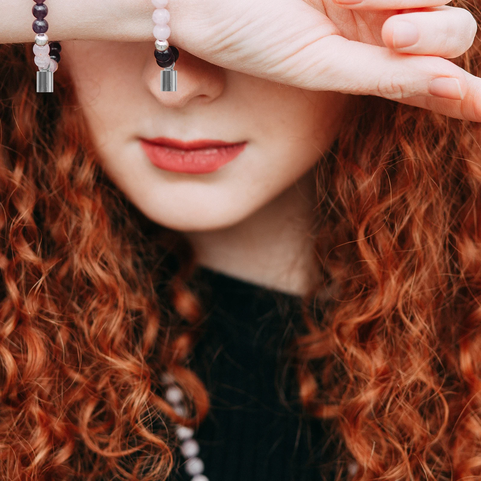 

10pcs Alloy Cord End Caps For Rope Diy Jewelry Making Findings Bracelets Necklace Tassel Connector Accessories