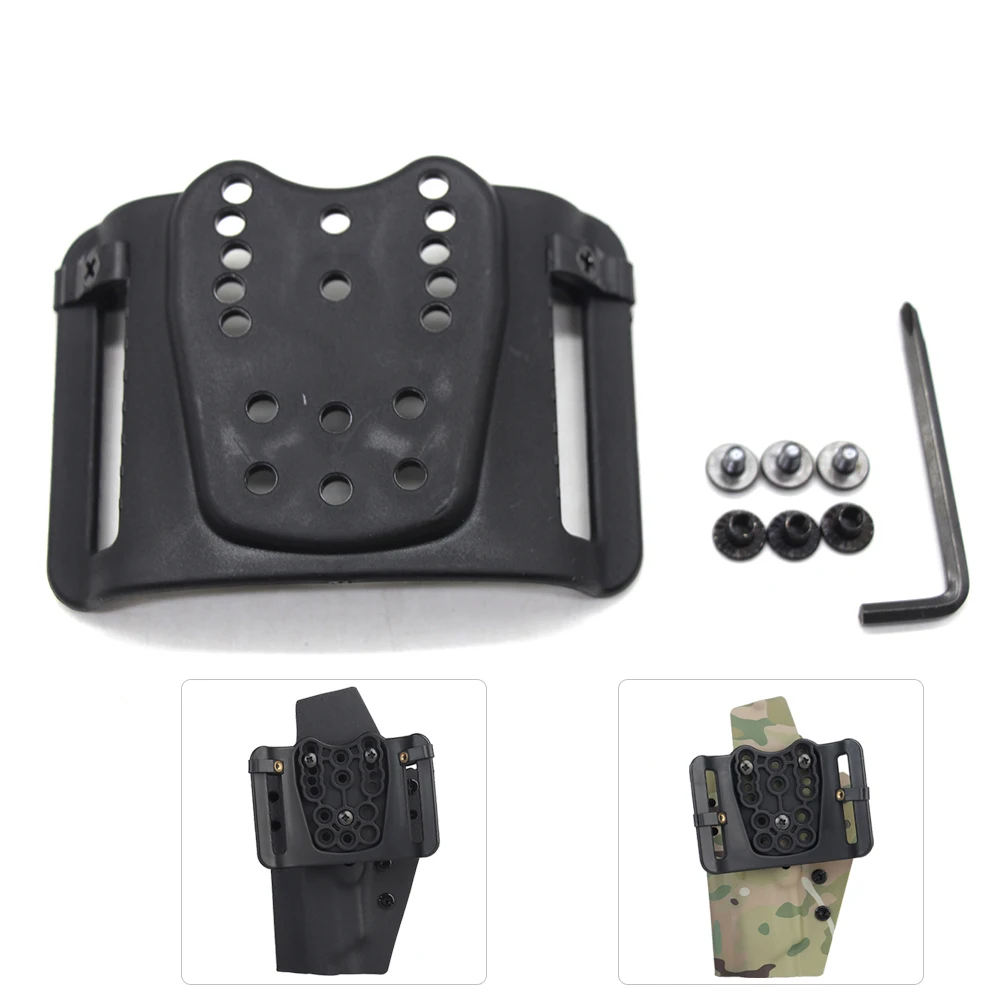 Tactical Belt Loop for Holsters Tactical Gear Attachment Outside Waistband Carry Gun Accessoires Adjustable Belt Loop Attachment