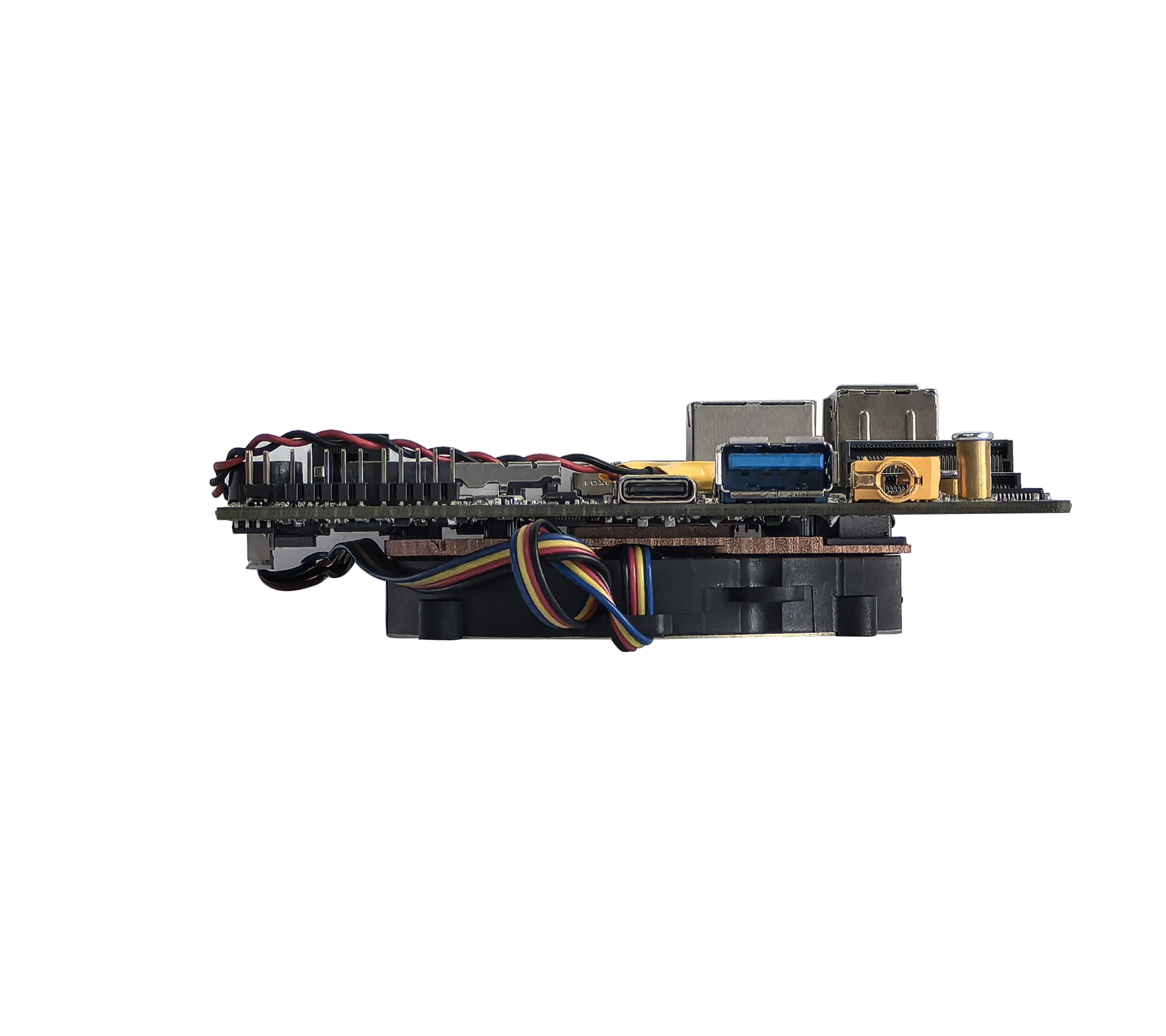 13th Gen Core I3-1315U 6C8T Single DDR4 32G M.2 NVME Gigabit LAN 12V~24V Wide Voltage Mini PC Board